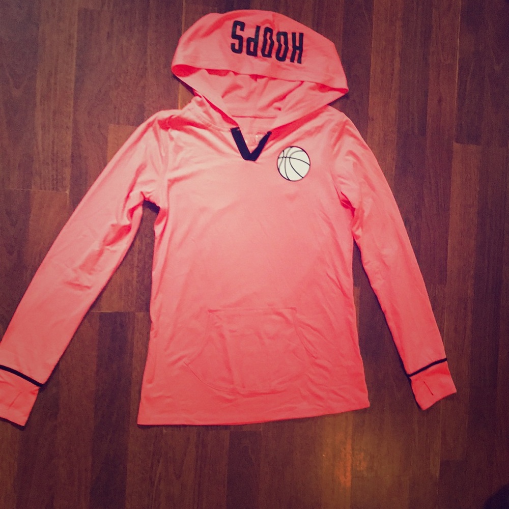 justice dry fit long sleeve with thumb slits